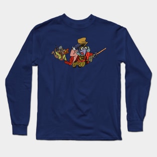 Muppet Christmas Carol - Gonzo and Rizzo flying Long Sleeve T-Shirt